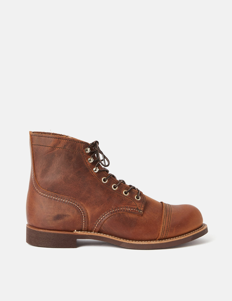 Red Wing Iron Ranger Boots - Tan