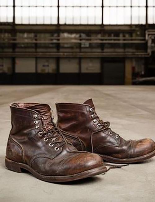 Red Wing Heritage 6" Iron Ranger Boots (8111) - Amber Brown Harness