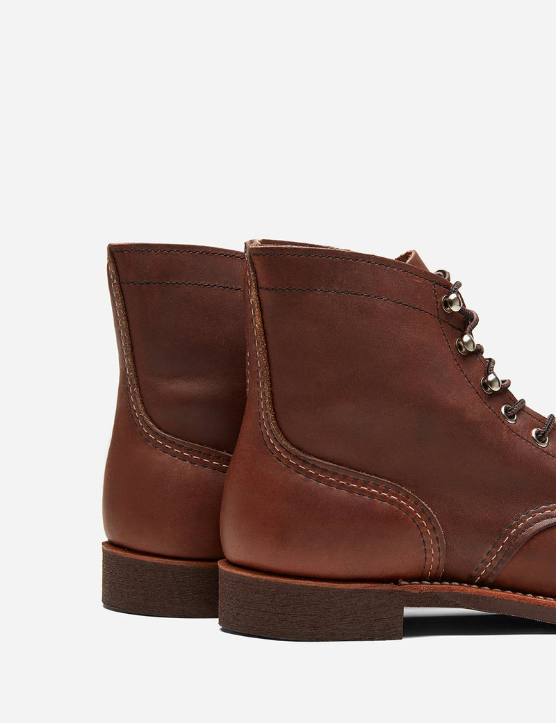 Red Wing Heritage 6" Iron Ranger Boots (8111) - Amber Brown Harness