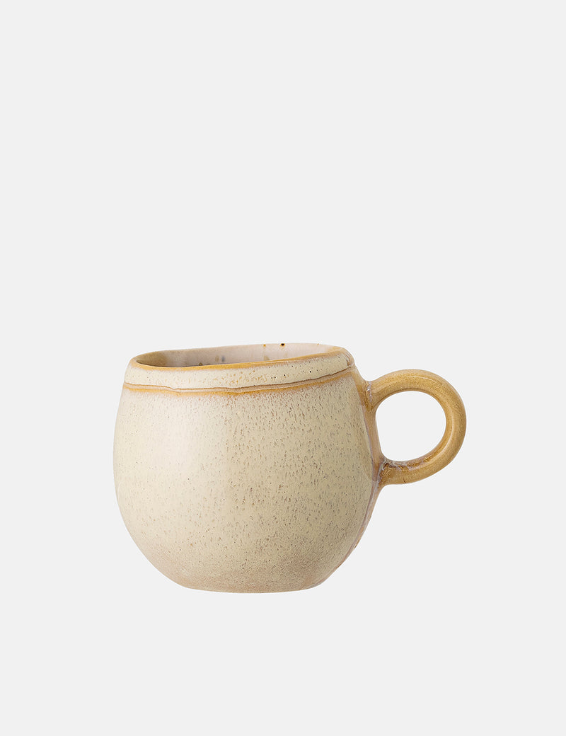 Bloomingville April Mug (Stoneware, √ò9xH8cm) - Beige