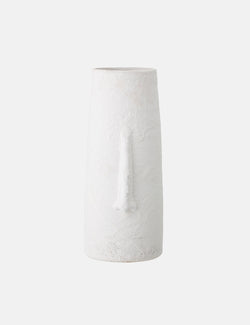 Bloomingville Deco Vase (Terracotta) - White