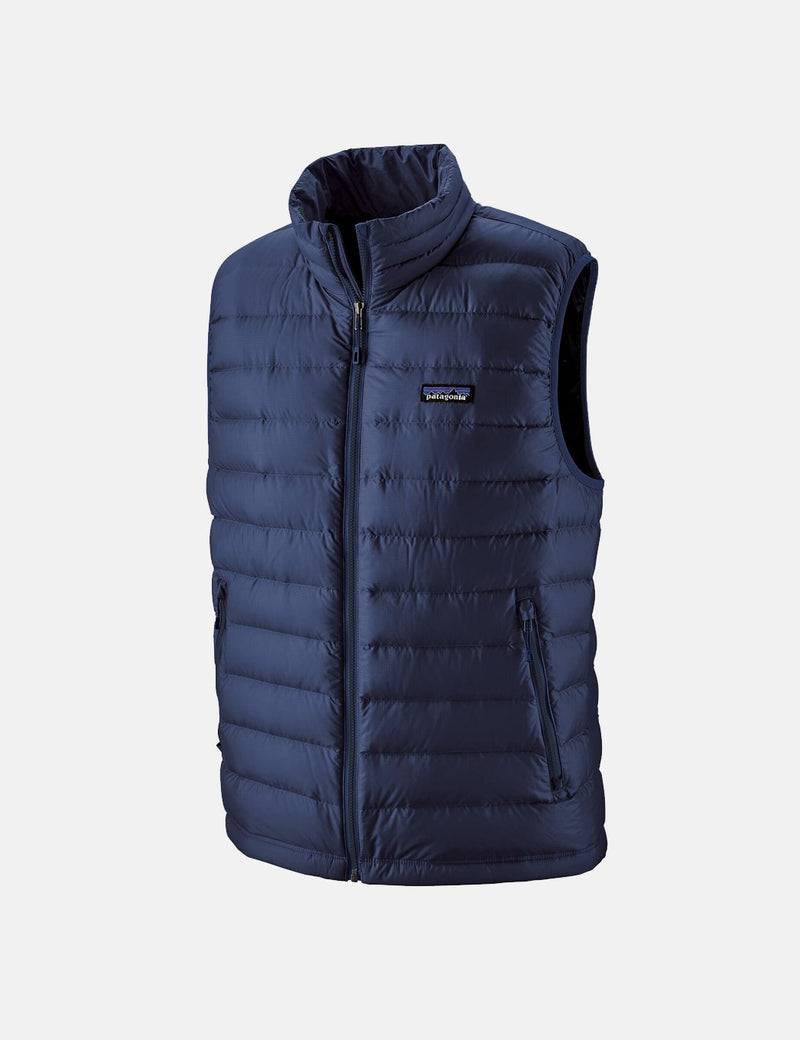 Patagonia Down Sweater Insulated Vest - Classic Navy Blue