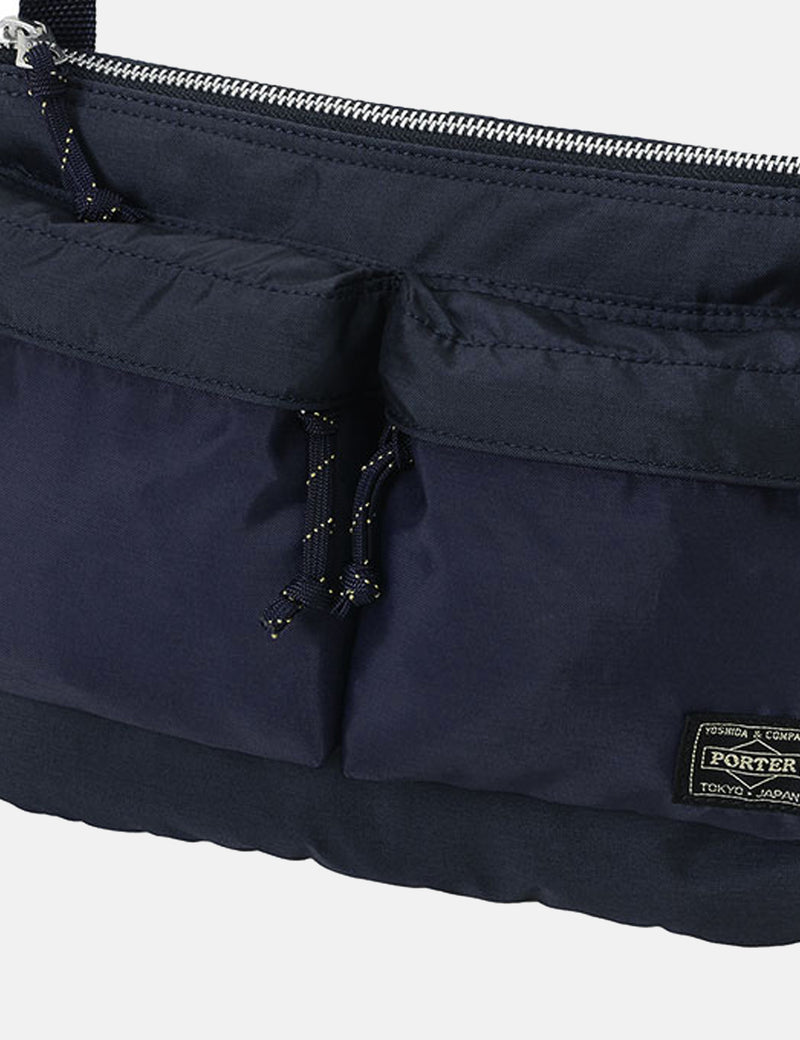 Porter Yoshida & Co Force Shoulder Bag (Med) - Navy Blue