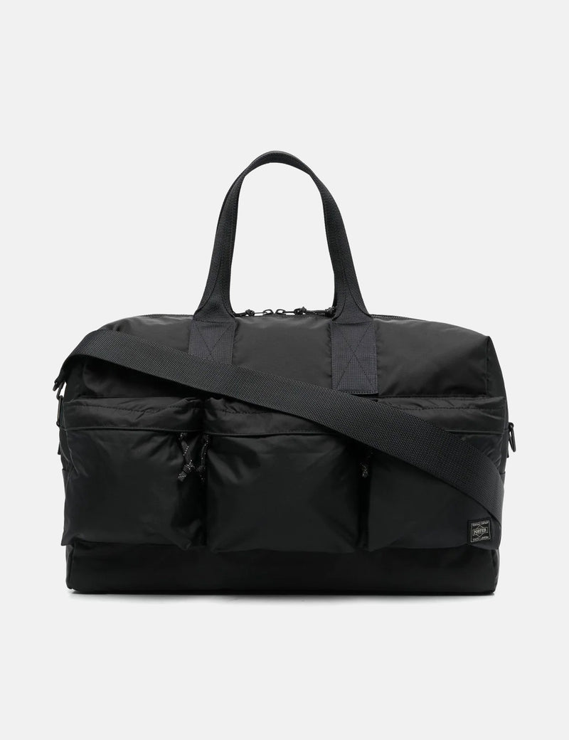 Porter Yoshida & Co Force 2-Way Duffle Bag - Black