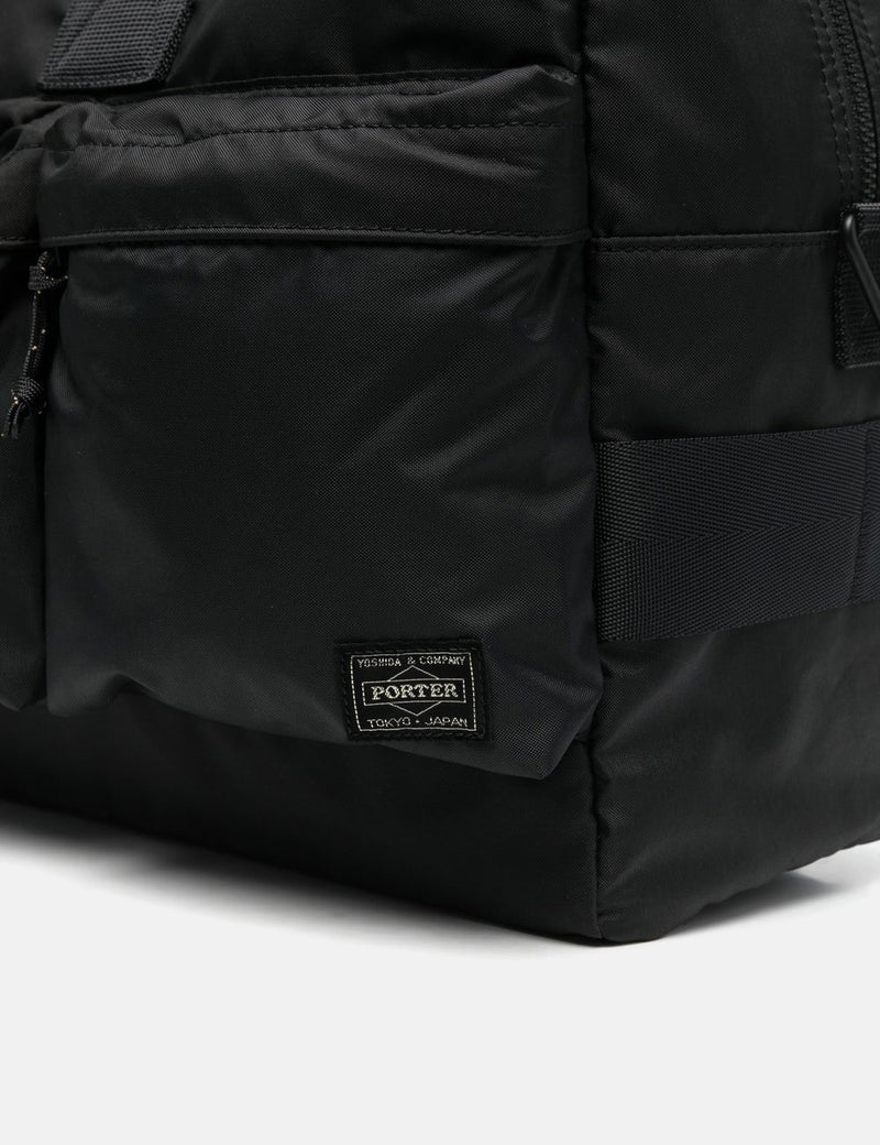Porter Yoshida & Co Force 2-Way Duffle Bag - Black