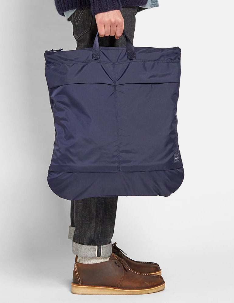 Porter Yoshida & Co Flex 2-Way Helmet Bag - Navy Blue