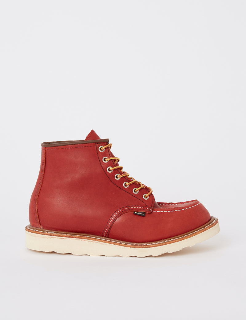 Bottes Red Wing Heritage 6"Moc Toe Gore-Tex (8864) - Brun Taos Russet