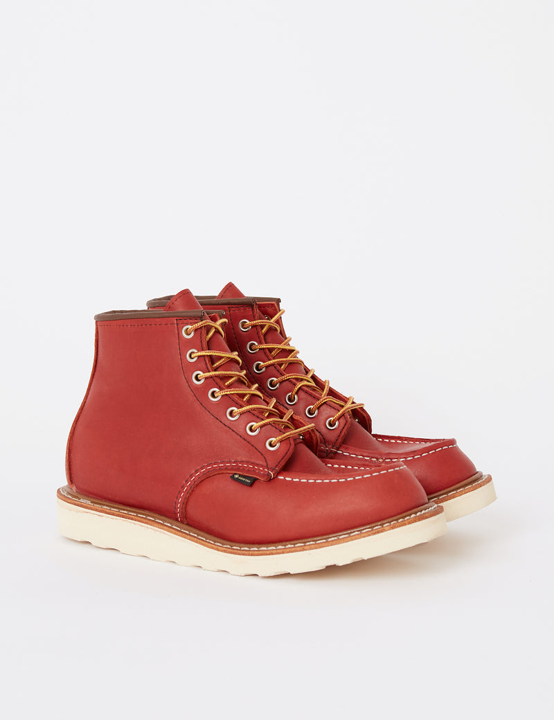 Bottes Red Wing Heritage 6"Moc Toe Gore-Tex (8864) - Brun Taos Russet