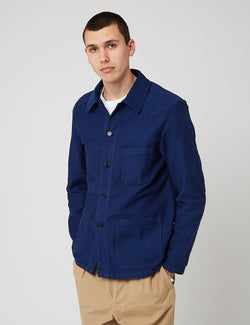 Vetra Workwear Jacket (Moleskin) - Bleu Hydrone