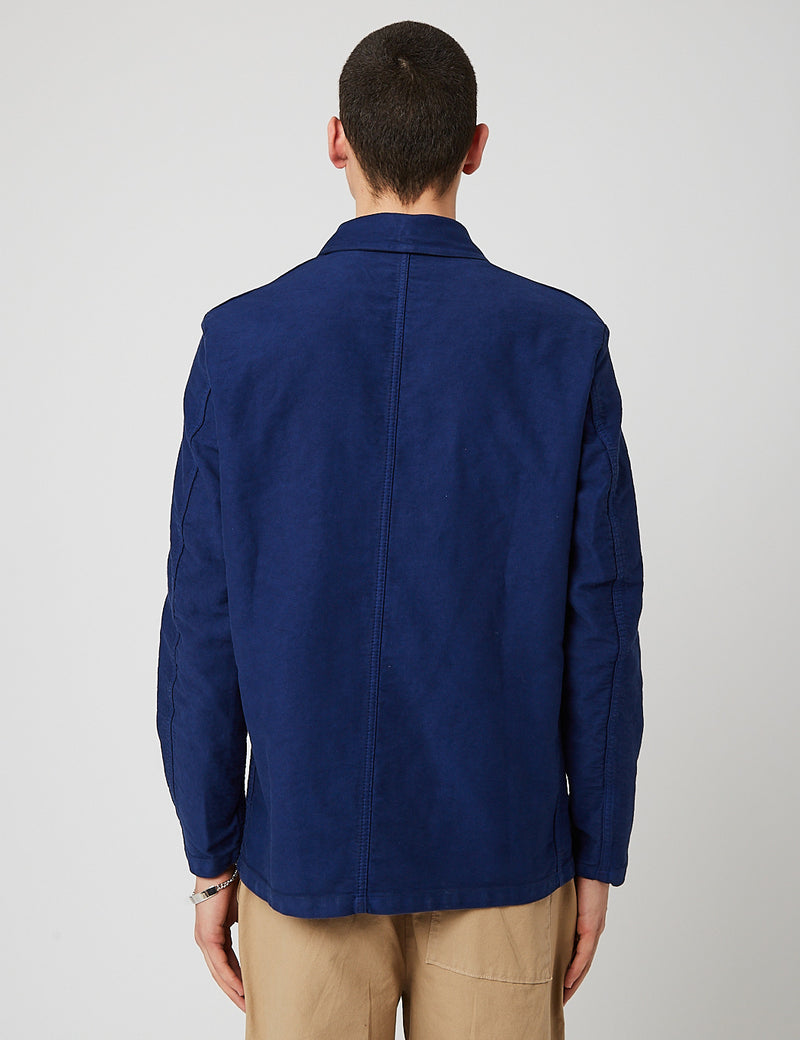 Vetra Workwear Jacket (Moleskin) - Bleu Hydrone