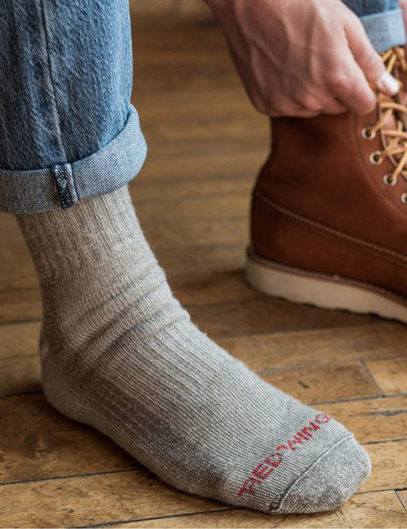 Red Wing Heritage Merino Wool Socks - Charcoal Grey