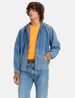 Levis Vintage Clothing O-Tab Hooded Jacket - O-Tab Jacket Wash