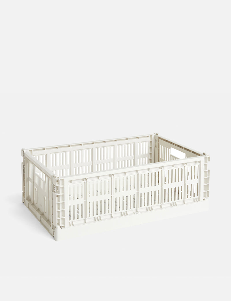 HAY Colour Crate (Large) - Off White