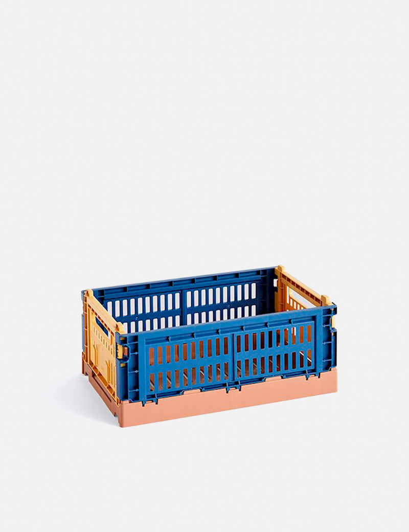 HAY Color Crate Mix (小) - ダークブルー