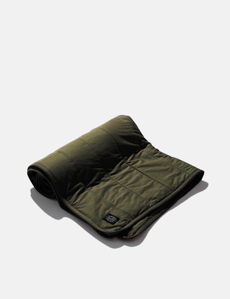 Snow Peak Flexible Insulated Blanket - Mossgreen
