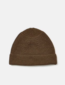 Snow Peak Knit Cap - Brown