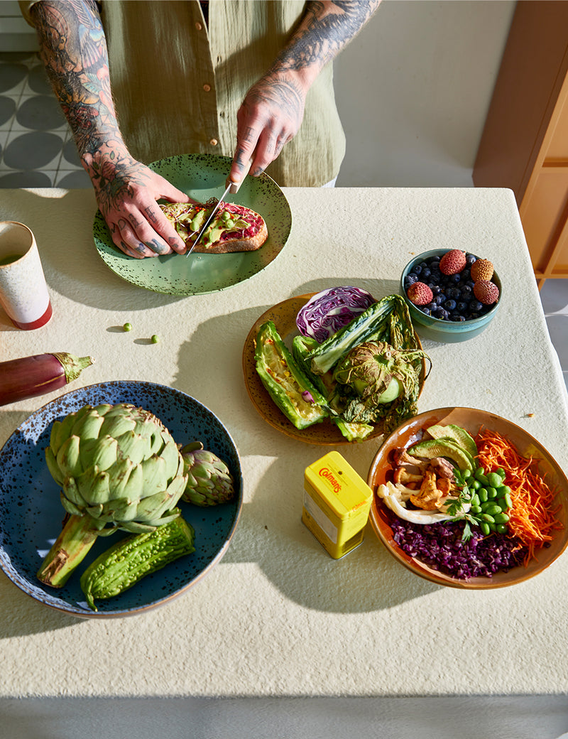 HKliving 70s Salad Bowl - Peat