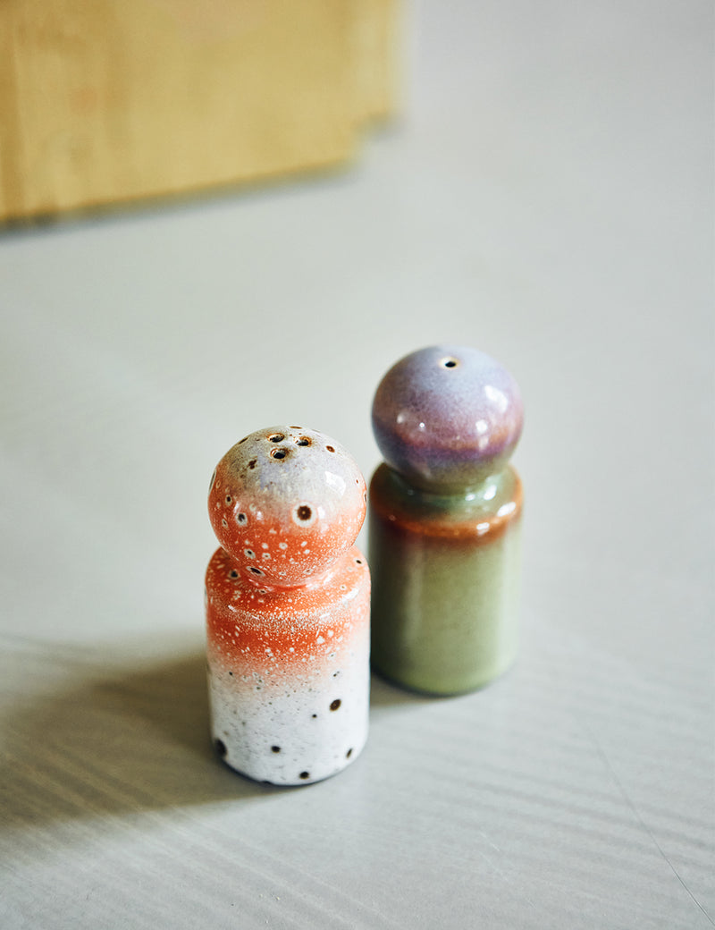 HKliving 70s Salt & Pepper Set - Asteroids