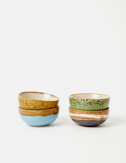 HKliving 70s Ceramic Bowls XS (Set of 4) - Castor