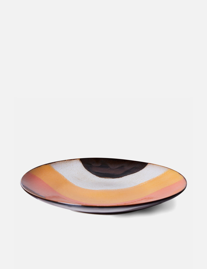 HKliving 70s Dinner Plates (Set Of 2) - Retro Wave