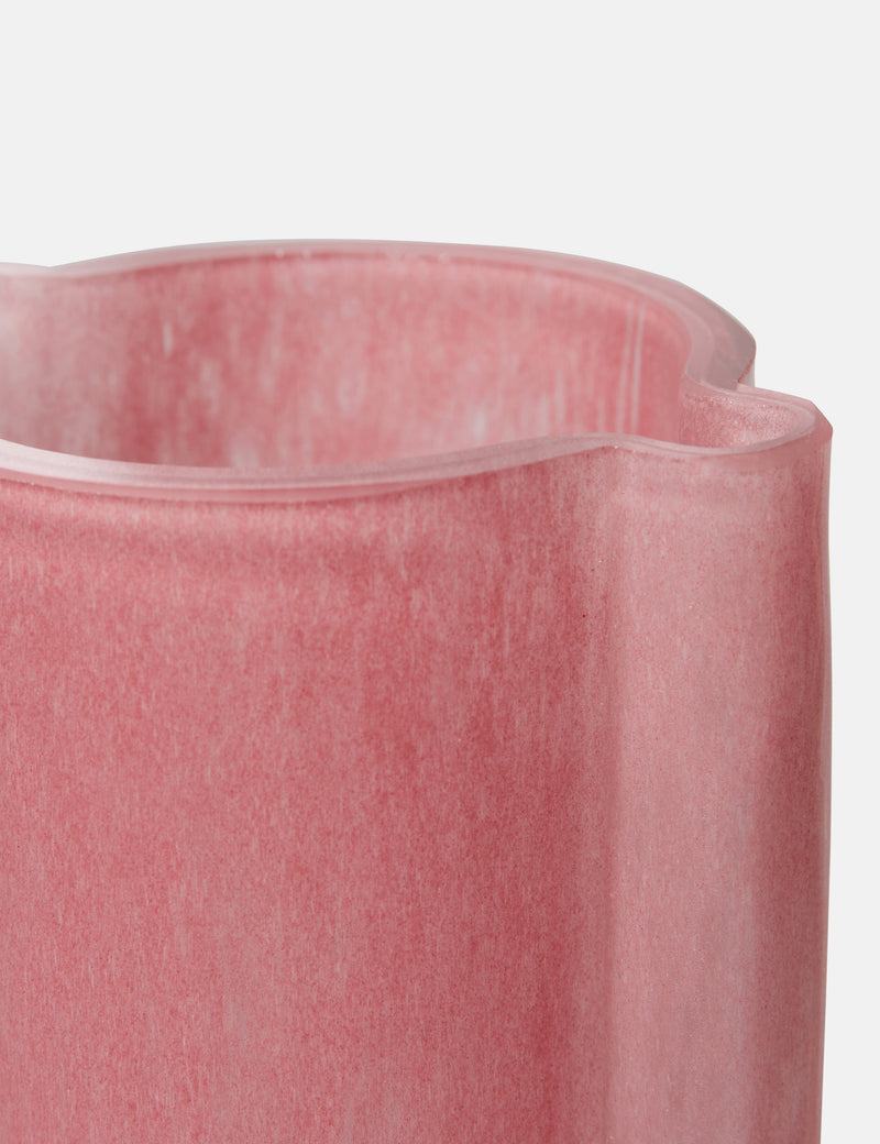 HKliving Glass Vase - Pink