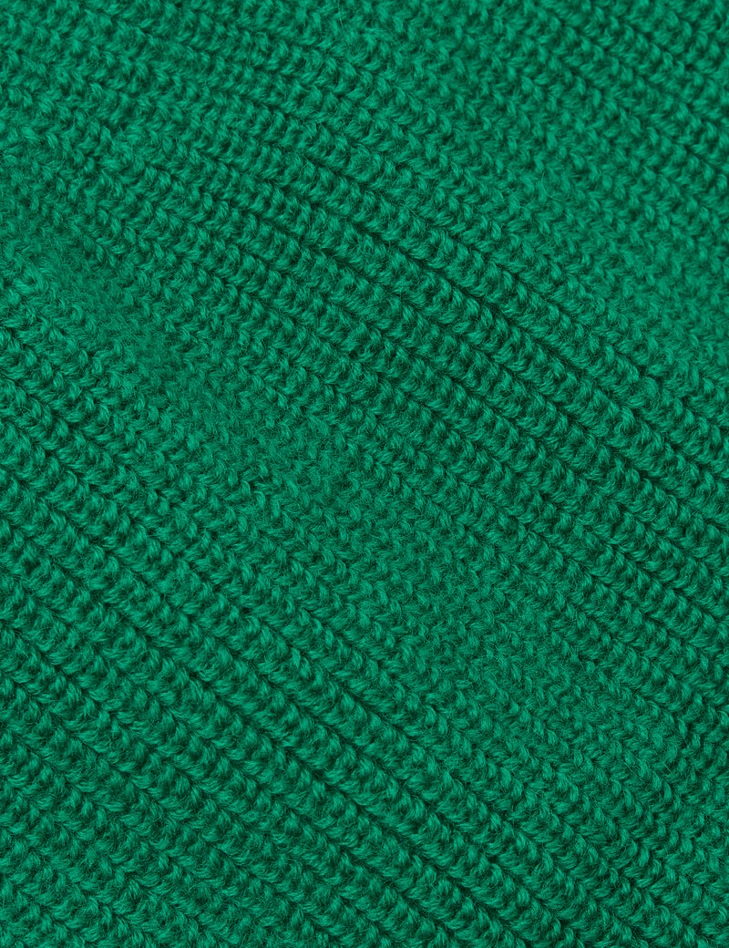 Nigel Cabourn Solid Beanie - Deck Green