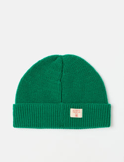 Nigel Cabourn Solid Beanie - Deck Green