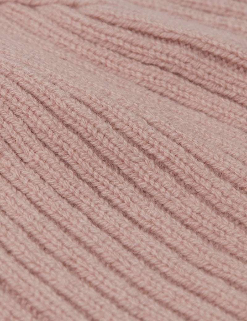 Wax London Lambswool Beanie - Blush Pink
