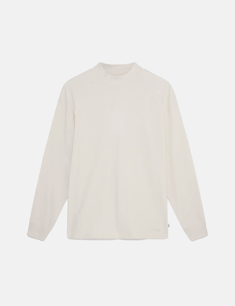 Wax London Mazzy Long Sleeve T-Shirt (Marston) - Ecru