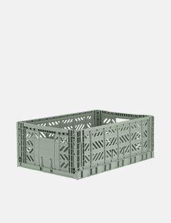Aykasa Folding Crate (Maxi, L) - Almond Green