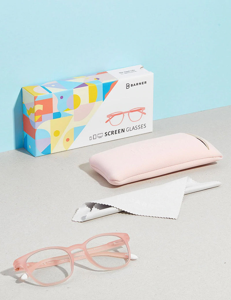 Barner Dalston Blue Light Computer Glasses - Dusty Pink