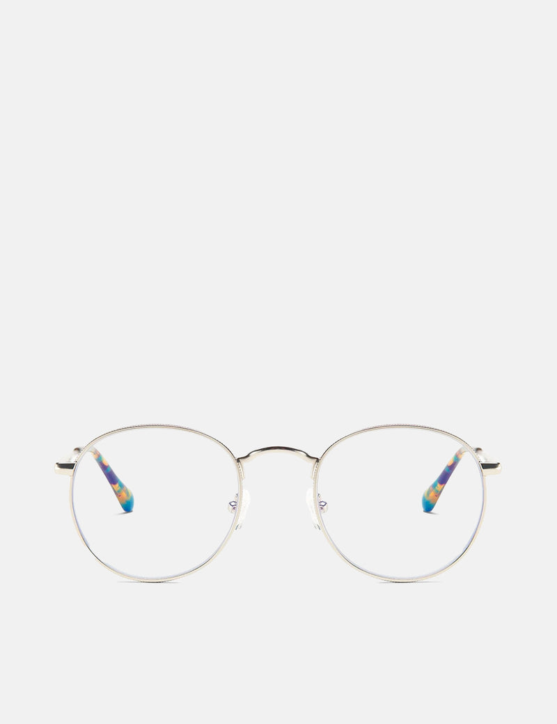 Barner Recoleta Blue Light Computerbrille - Silber matt
