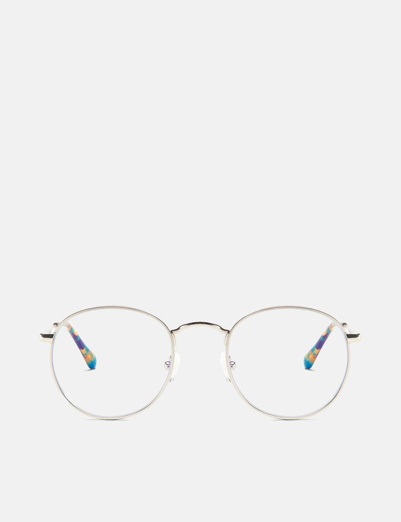 Barner Recoleta Lunettes d'Ordinateur Lumière Bleue - Argent Mat