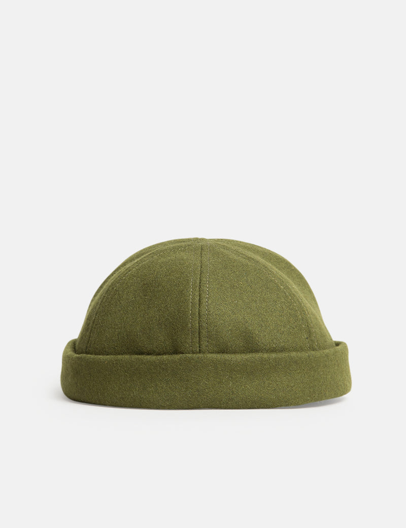 Bhode Dock Worker (Laine) - Olive Green
