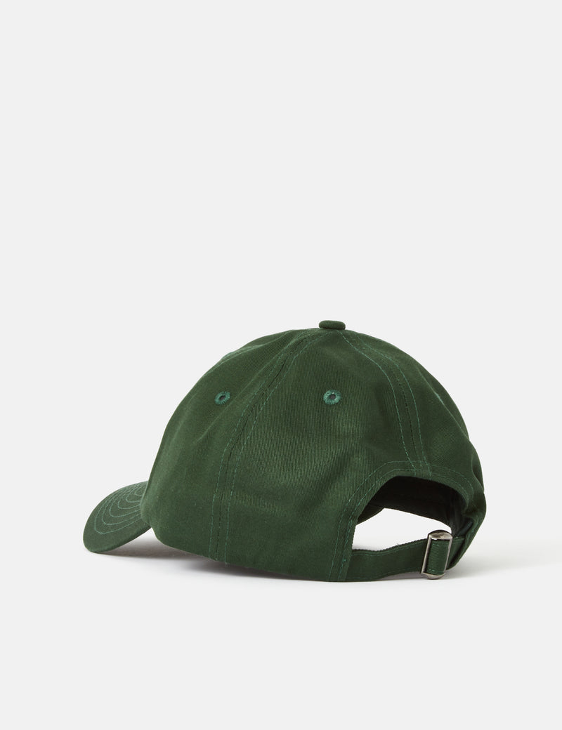 Casquette de baseball Bhode avec broderie en script - Vert pin