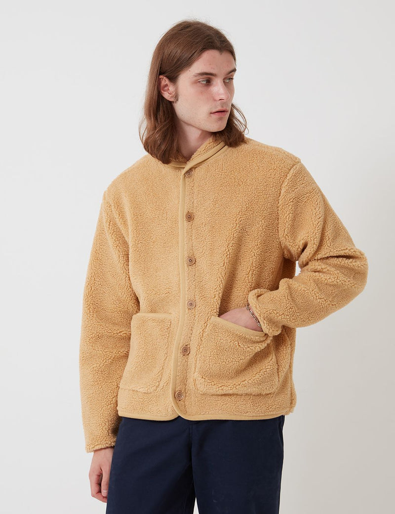 Bhode Fleece-Arbeitsjacke - Beige