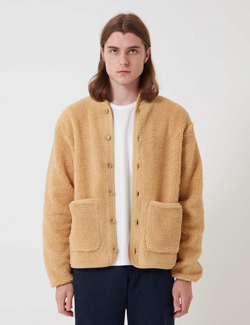 Bhode Fleece-Arbeitsjacke - Beige