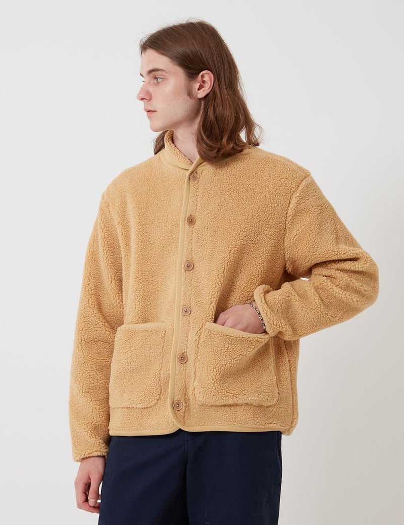Bhode Fleece-Arbeitsjacke - Beige