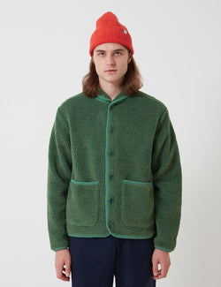 Bhode Fleece Work Jacket - Sage Green