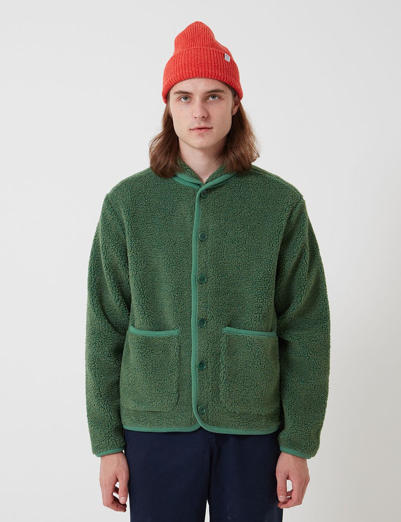 Bhode Fleece Work Jacket - Sage Green I Article.