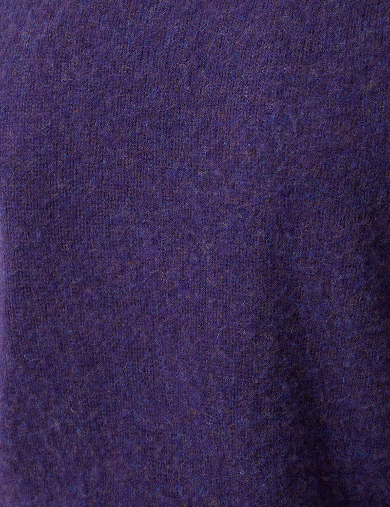 Bhode' agneau Bhode Supersoft (fabriqué en Écosse) - Royal Violet