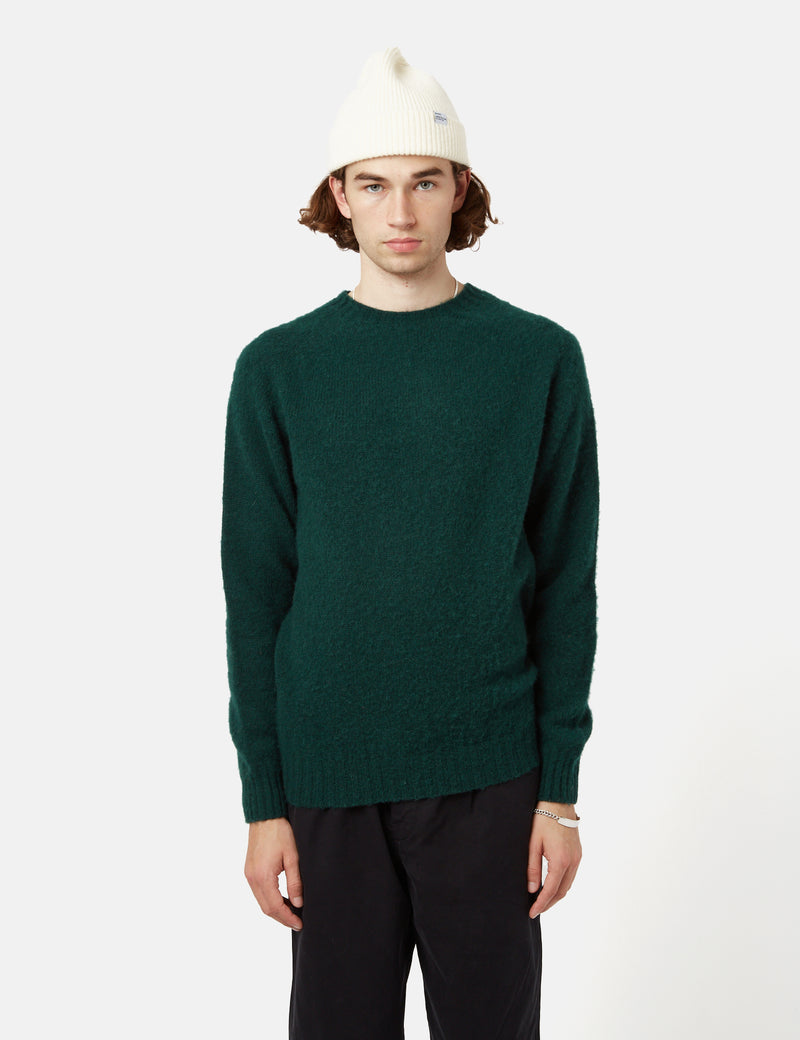 Green lambswool discount jumper