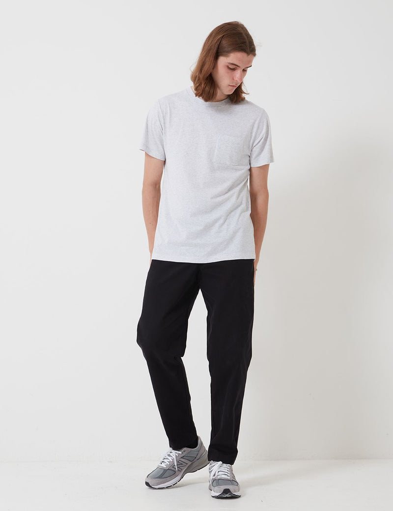 Bhode Everyday Pant (Relaxed, Cropped Leg) - Black