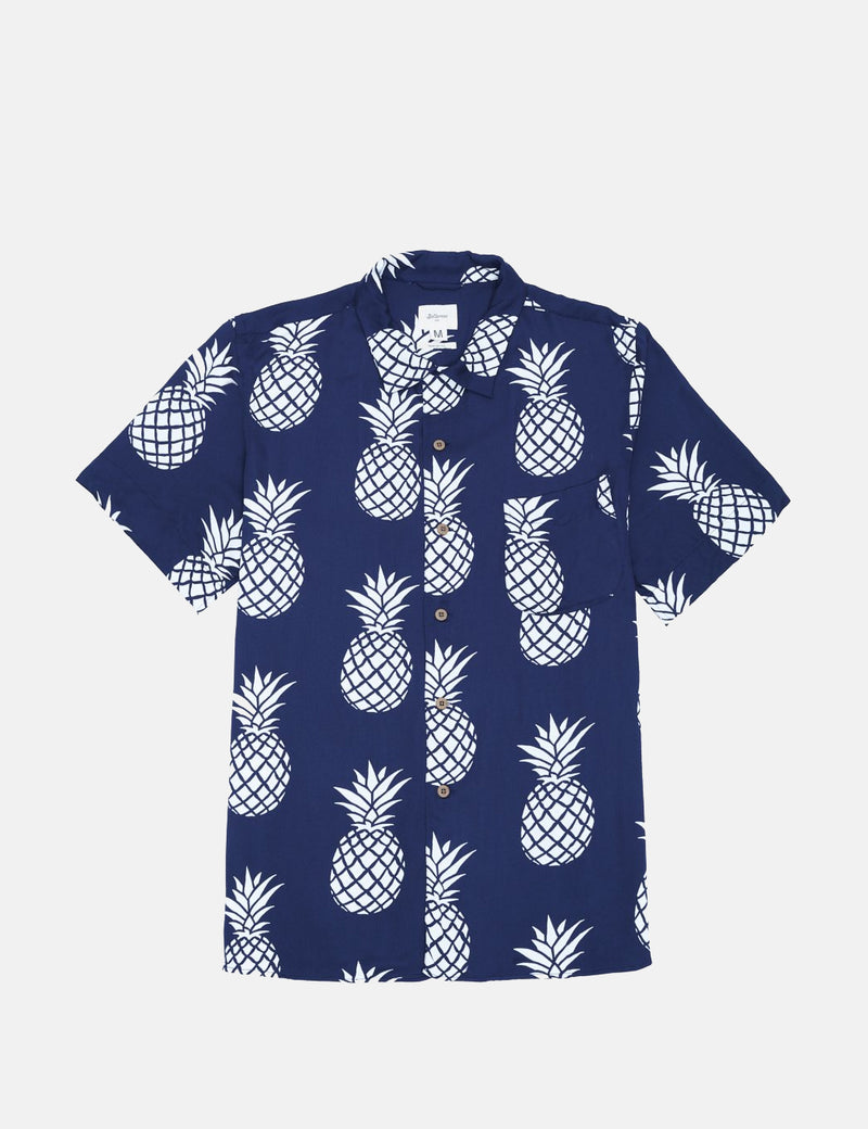 Bellerose Gowai Shirt - Navy Blue