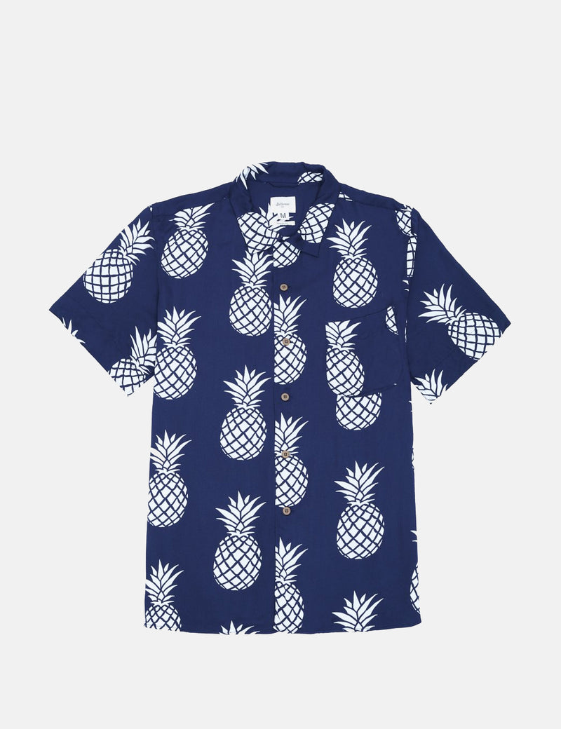 Bellerose Gowai Shirt - Marineblau