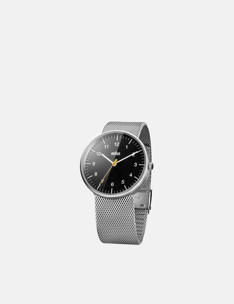 Braun BN0021 Watch - Silver/Black Face
