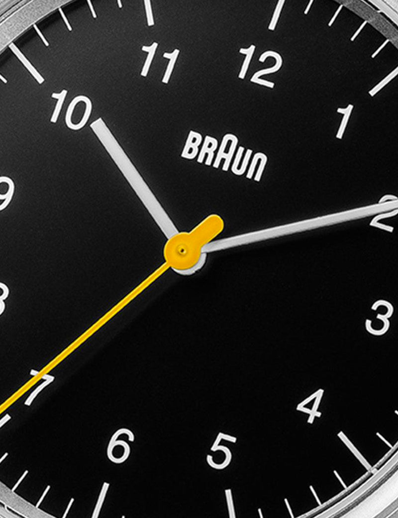 Braun BN0021 Watch - Silver/Black Face