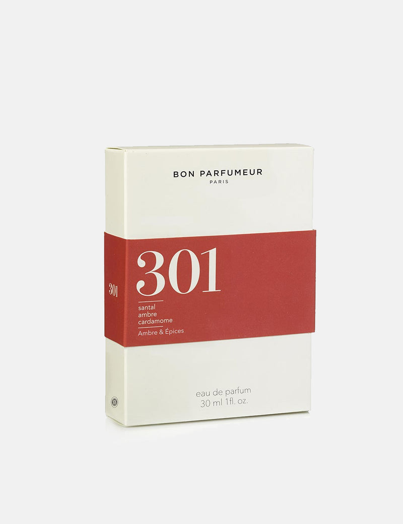 Bon Parfumeur 301 Perfume (30ml) - Amber/Cardamom/Sandalwood