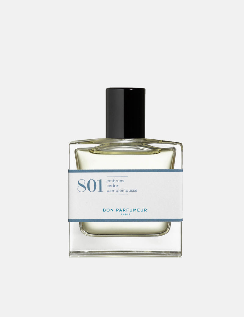 Bon Parfumeur 801 Perfume（30ml）-シースプレー/シダー/グレープフルーツ