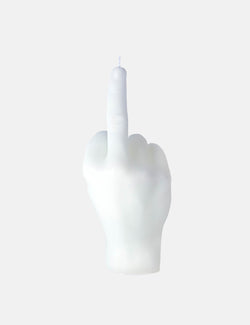 CandleHand F*CK Candle - White